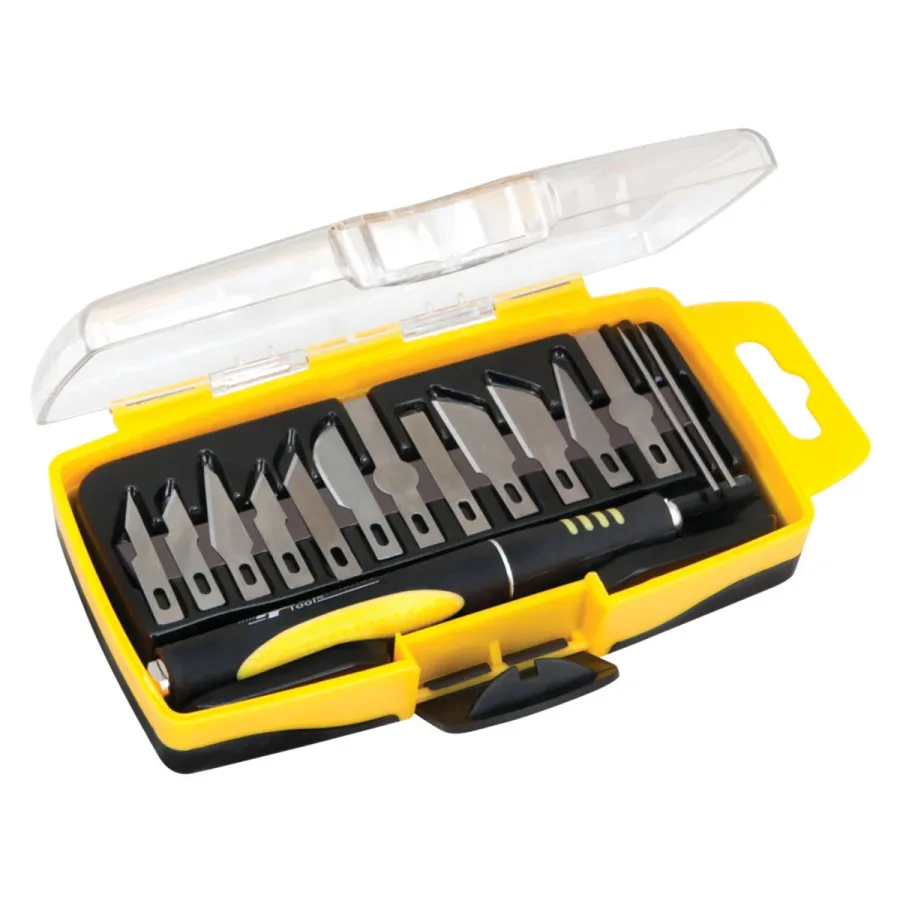 (image for) 15 Piece Hobby Knife Set