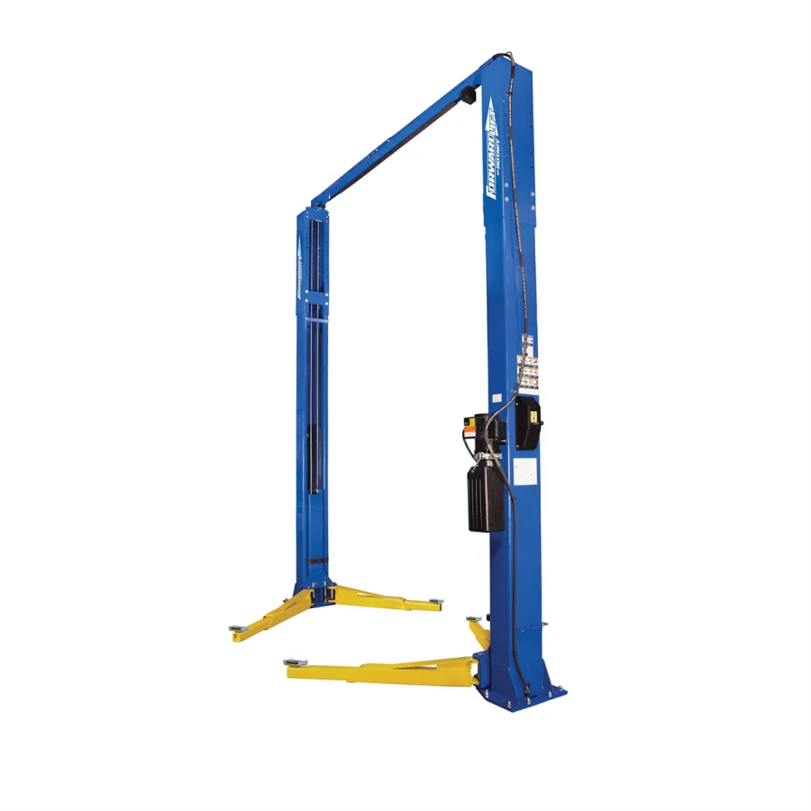 (image for) 12,000 2 Post Symmetric Lift With 3 Stage Front & Rear Arms.