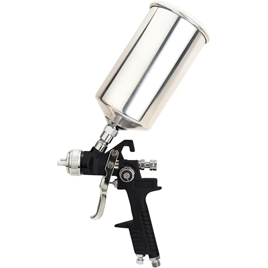 1.8MM HVLP SPRAY GUN-BLACK (image for) 1.8MM HVLP SPRAY GUN-BLACK