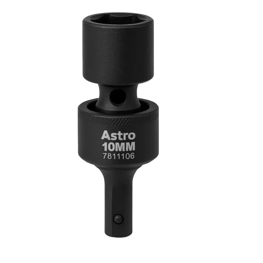 10mm 1/4 Inch Square and Hex Drive Magnetic Universal 6pt Im