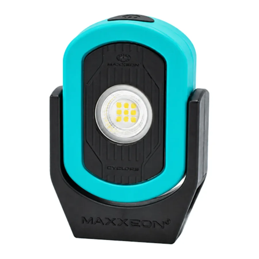 WorkStar CYCLOPS 817 Rechargeable Work Light - HiVis Teal