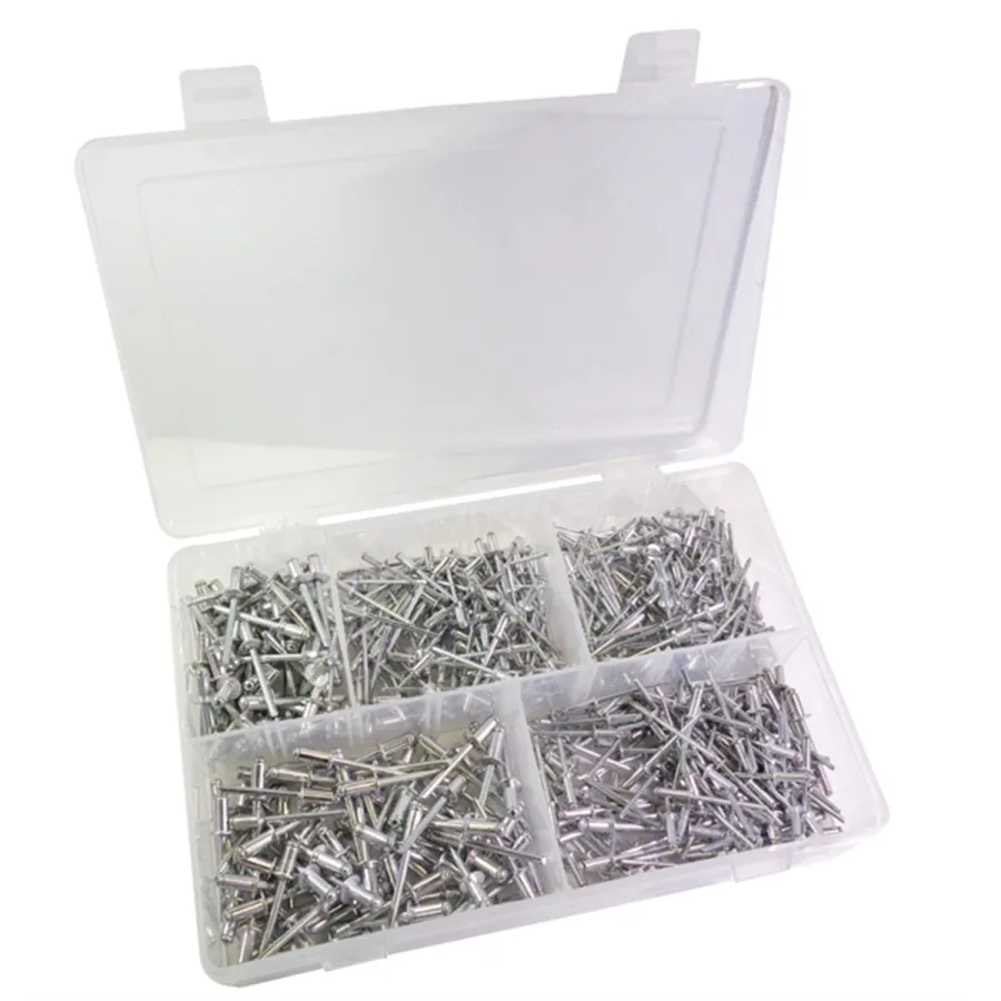 500 Pc. Aluminum Blind Rivet Assortment