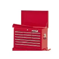 Pro Series 12-Drawer Chest 16In D - Red