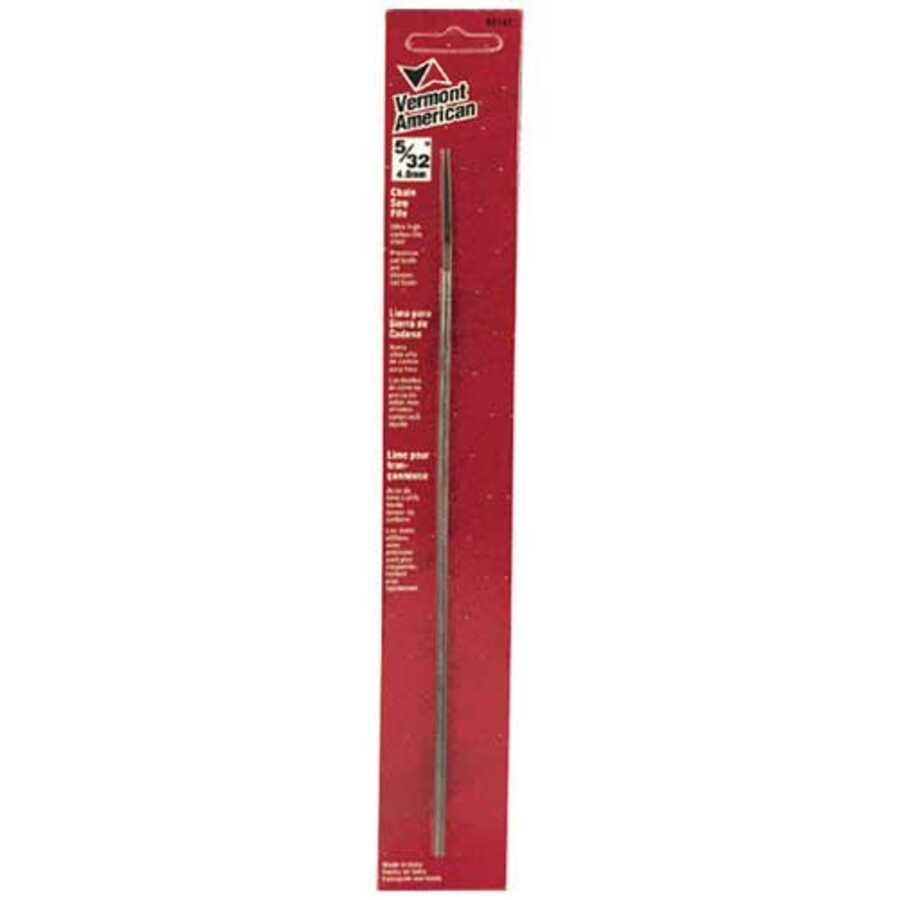 Vermont American 60142 5/32 Round Chainsaw File 8 Length VER60142