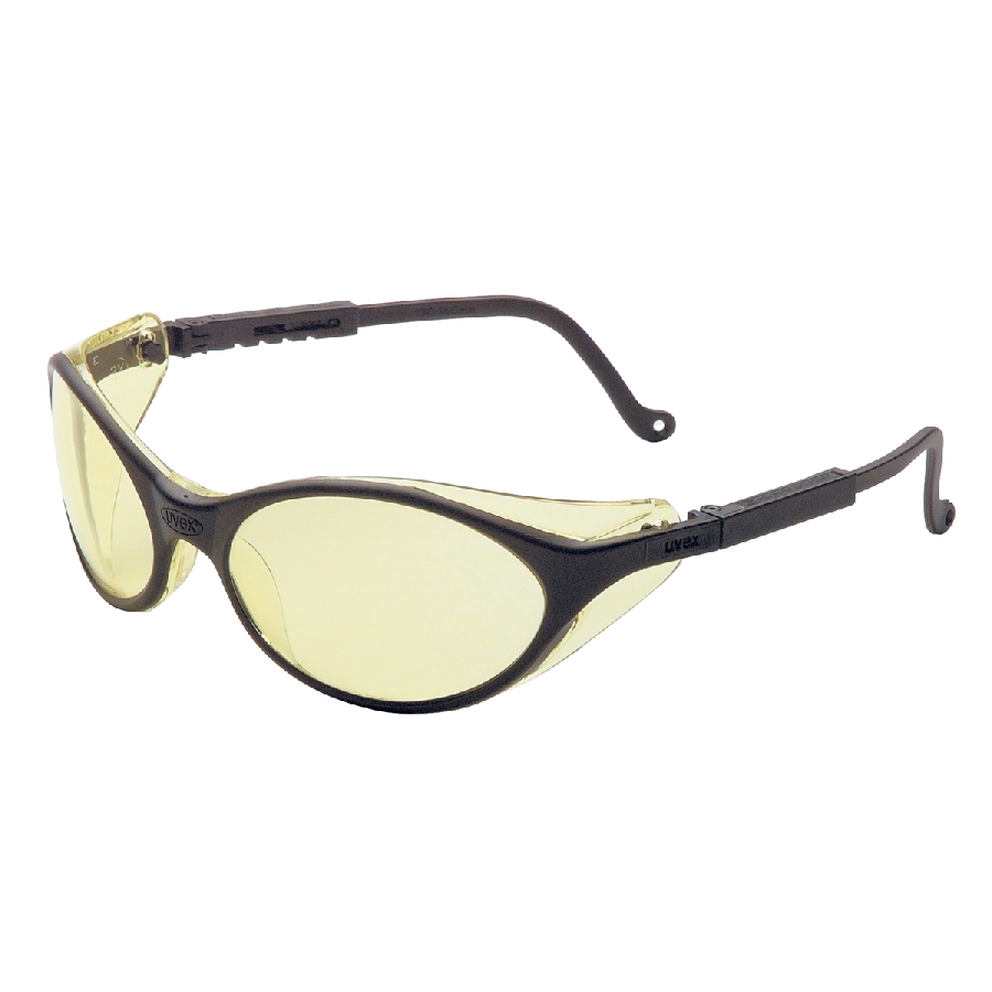 Safety Glasses - Bandit - Black/Amber Lens