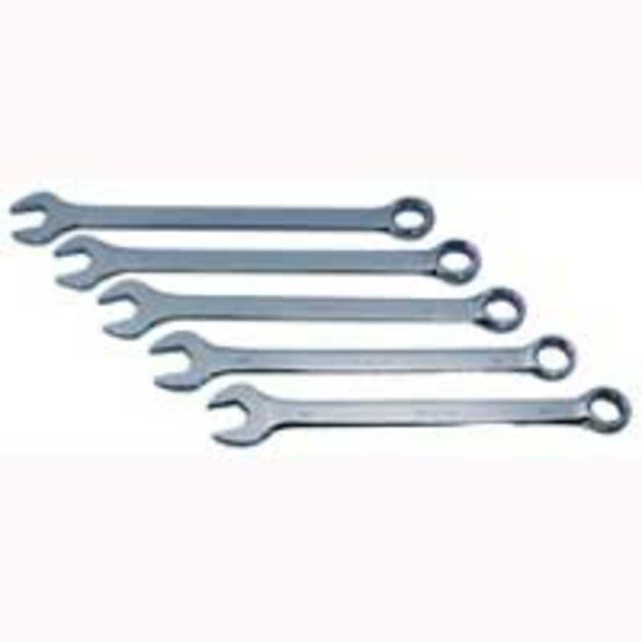 Jumbo Combination Wrench Set 5 Pc Metric