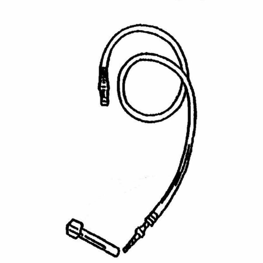 Hose w Universal Fitting for Brake Bleeder