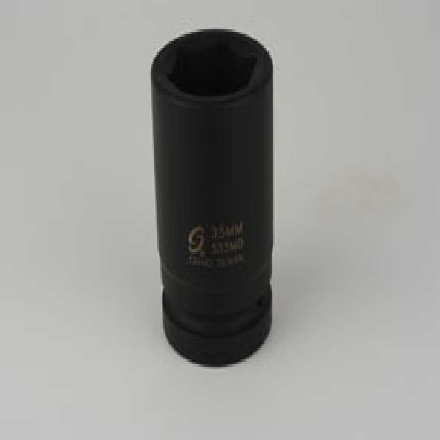 1 In Dr Impact Socket, 6 Pt, Deep, 35mm