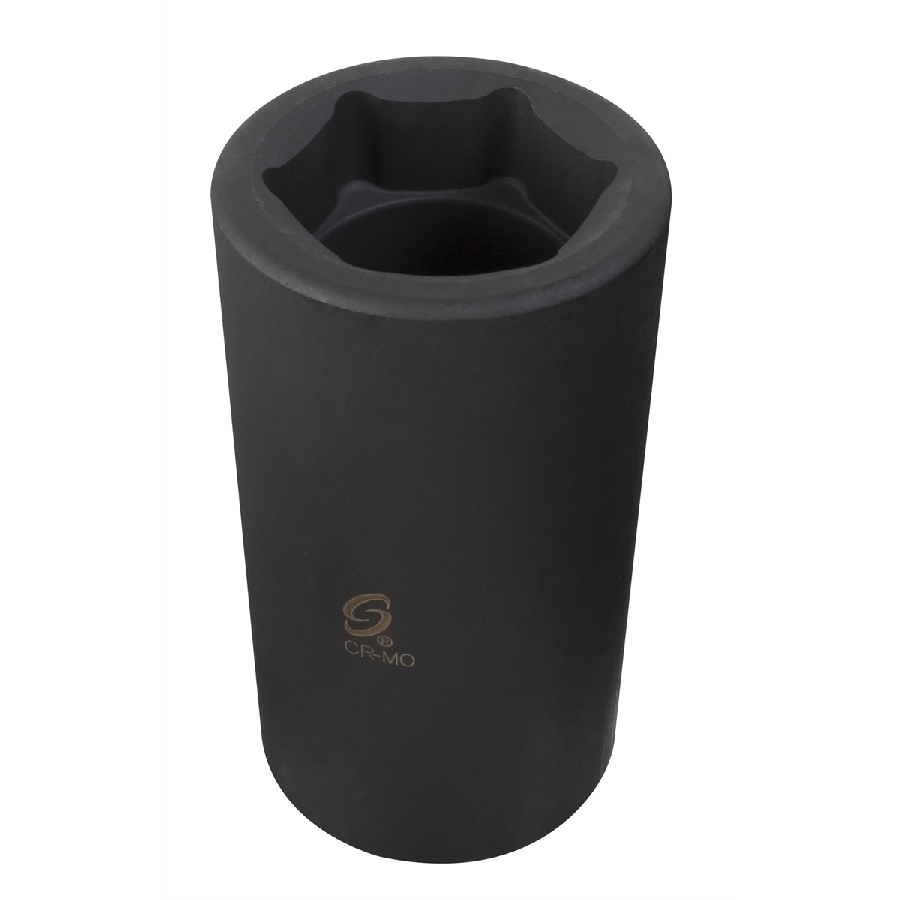 #5 Spline Drive Square Impact Socket 1-1/2 x 13/16 Inch