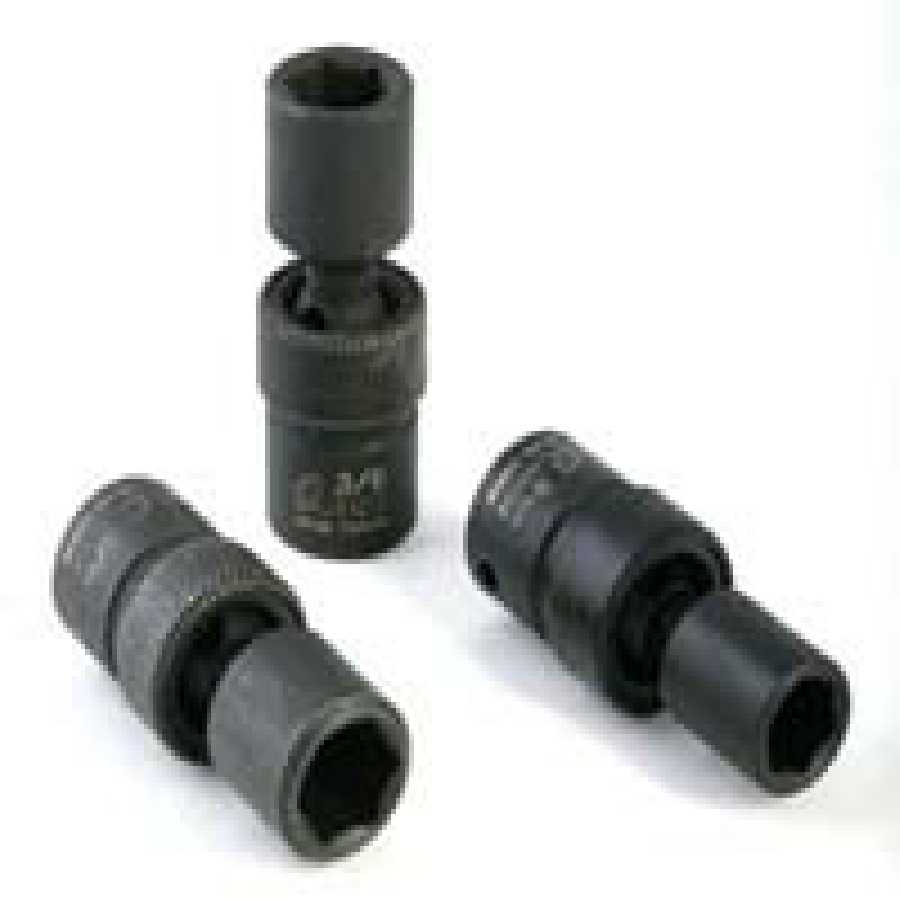 1/4 In Dr Impact Flex Socket, 6 Pt, Std, 10mm