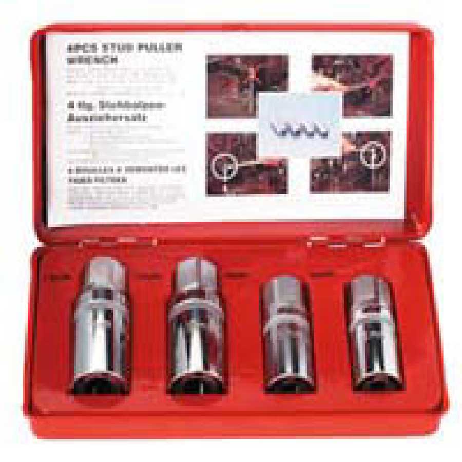 1/2 In Dr SAE Stud Puller Set - 4-Pc