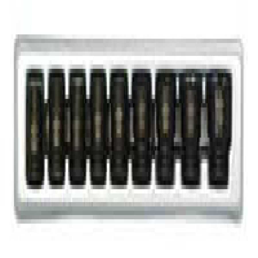 1/4 In Dr 6-Pt Std Metric Impact Socket Set - 9-Pc