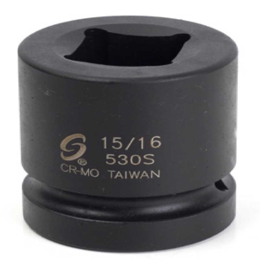 1 In Dr Impact Socket, Std Square, 15/16 In