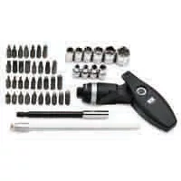 Fractional Ratcheting Screwdriver/T-Handle Set - 47 Piece Fractional Ratcheting Screwdriver/T-Handle Set - 47 Piece