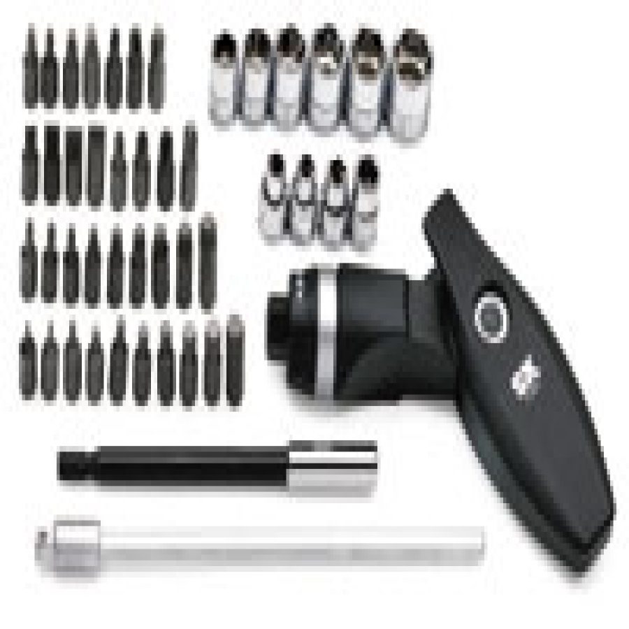 Combination Ratcheting Screwdriver/T-Handle Set - 47 Piece