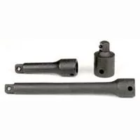 3/8 Dr Impact Extension Set w/ Pin Retainer - 3-Pc