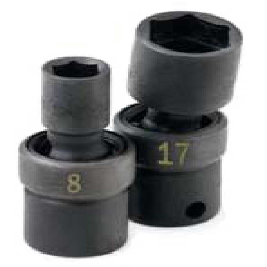 1/4 In Drive 6 Pt Swivel Metric Impact Socket - 11mm