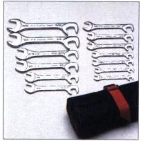 FACOM Fractional Midget Open End Angle Wrench Set - 13 Piece