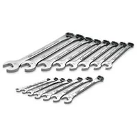 12 Pt Metric Professional Combination Wrench Set - 15 Piec