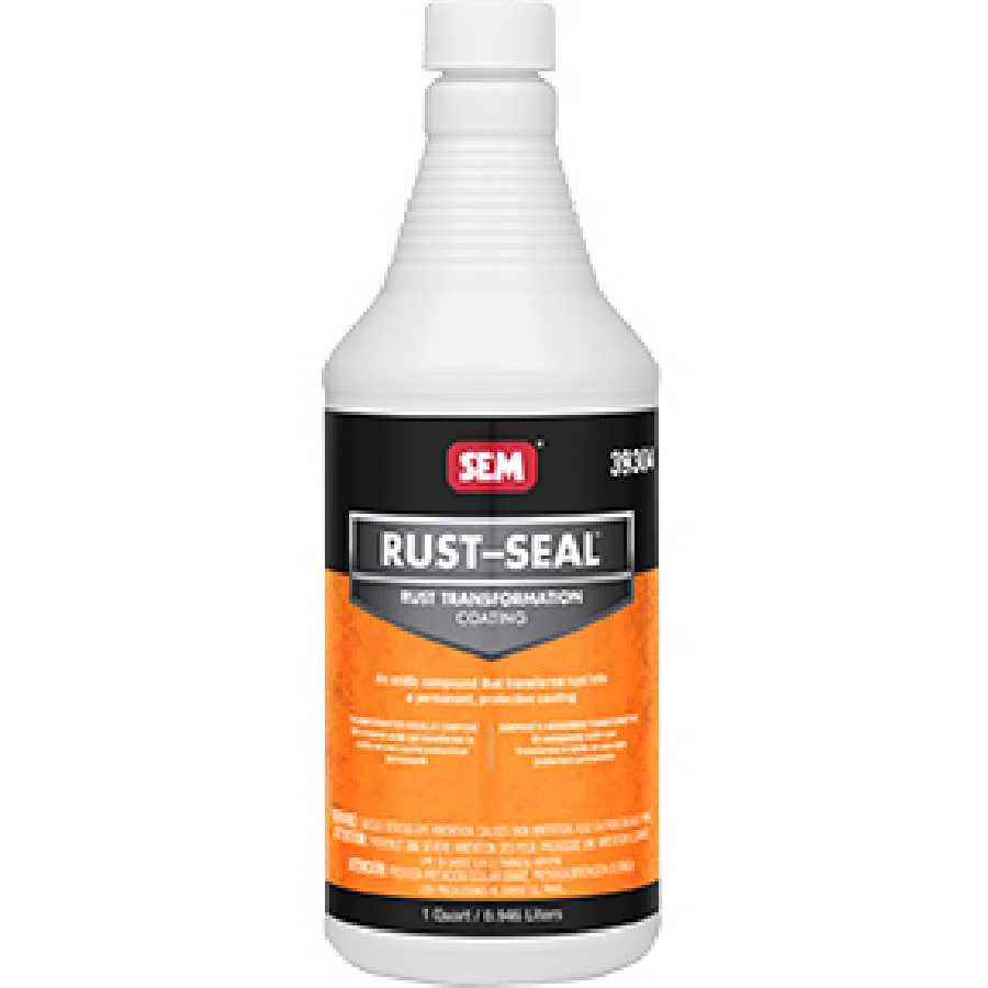 Sem Products | 39304 | SEM Rust Seal Converter - Quart Protective Coating