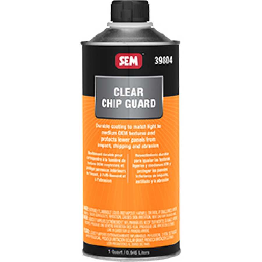 CLEAR CHIP GUARD QUART