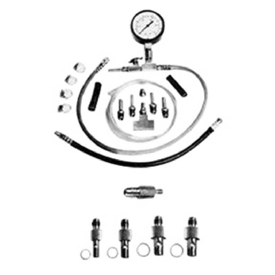 Multi-Port Fuel Injection Pressure Tester For Domestic & Foreign