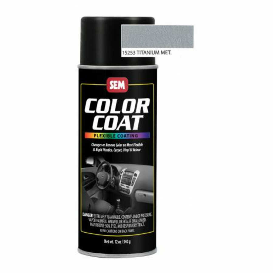 Color Coat Aerosol - Titanium Metallic