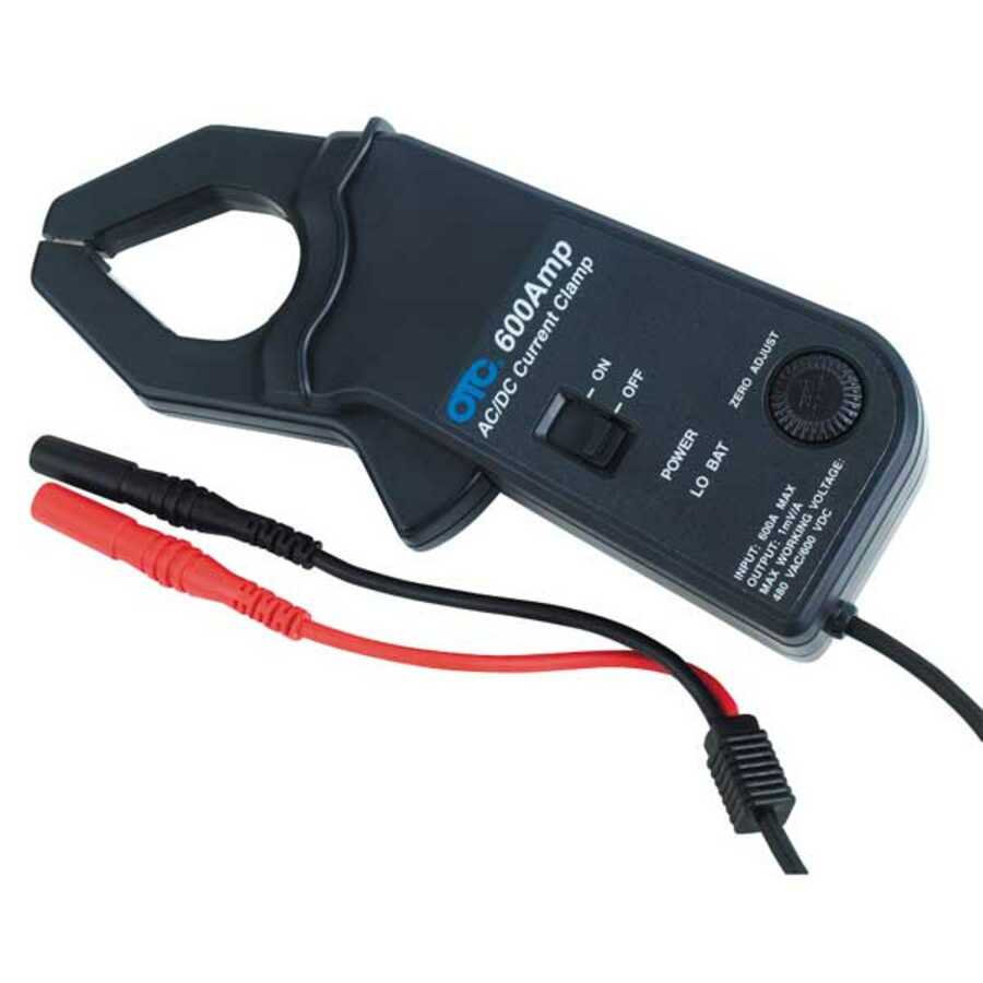 Current Clamp Probe for Multimeter - 2-600 Amps