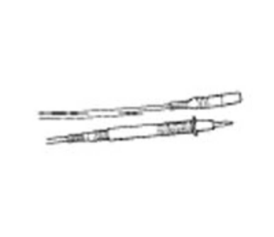 Ultra Flex Test Lead Set for Multimeter - Red & Black 48 In