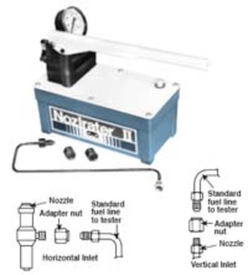 Nozlrater(R) II Diesel Nozzle Tester
