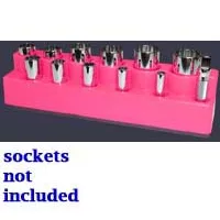 3/8 In Drive Impact Deep Socket Organizer w/ Magnetic Base