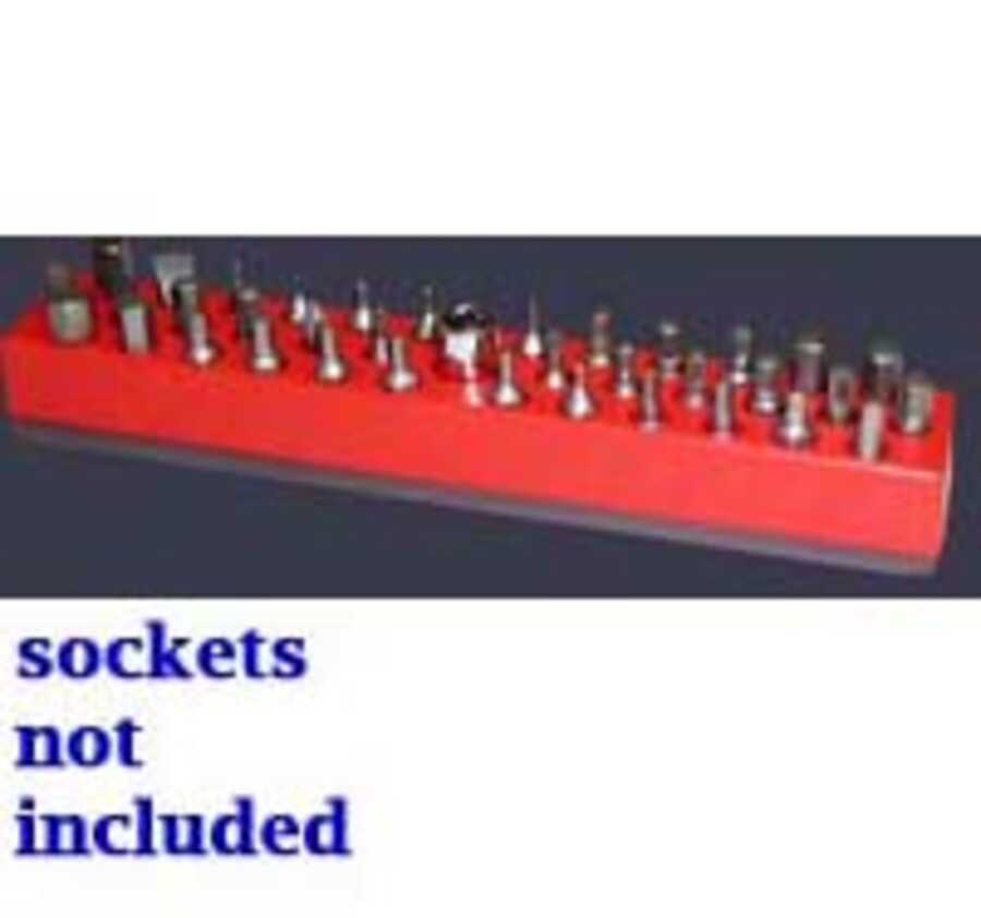 13760円 ≪超目玉★12月≫ 特別価格Mechanics Time Savers MTS-LAS38SR 0.37 in. Lock-a-Socket SAE Drive - Red好評販売中