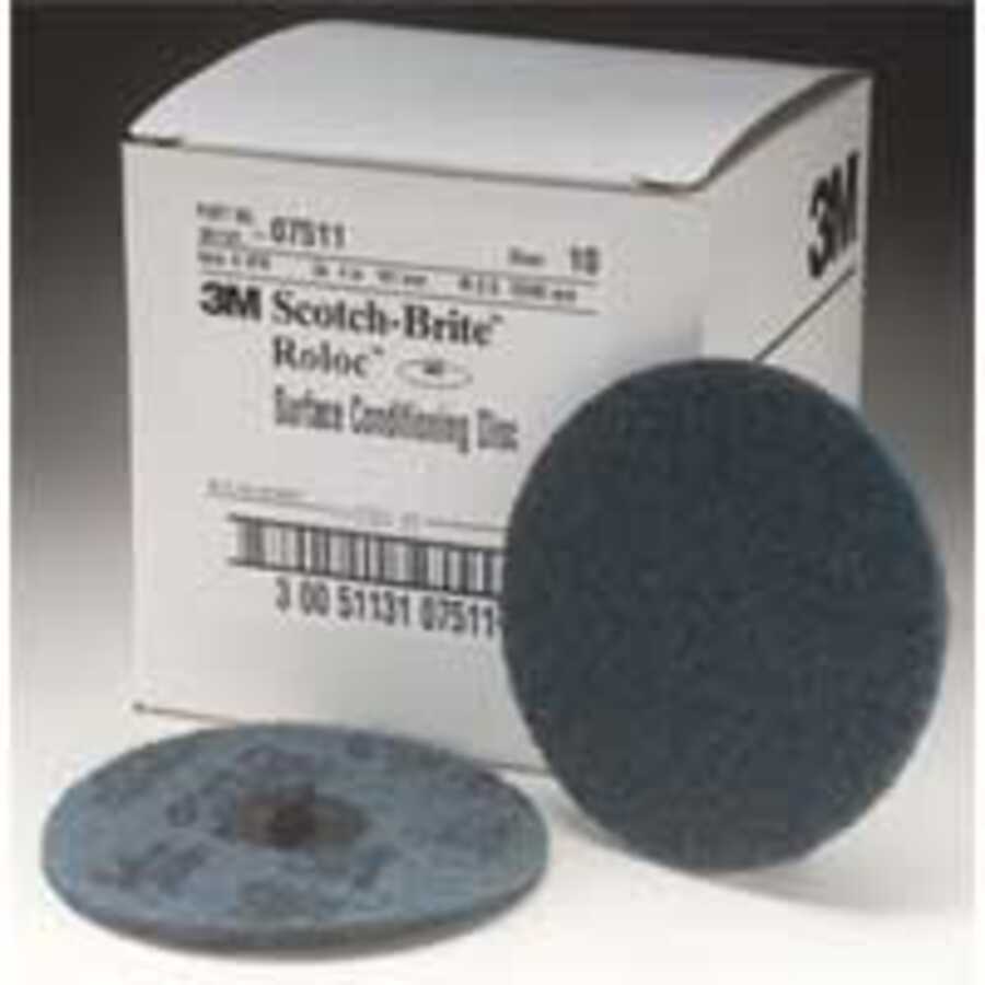 Scotch-BriteA(R) RolocA(R) TR Surface Conditioning Disc - 4 In -