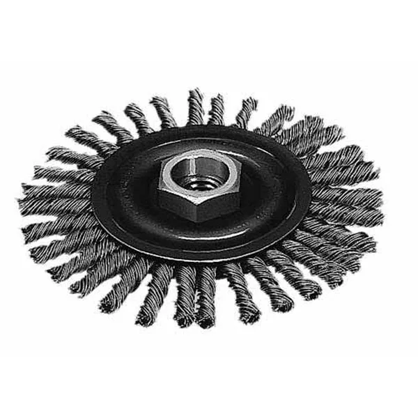 Stainless Steel Stringer Bead Wire Wheel - 1/2In-13 Thread