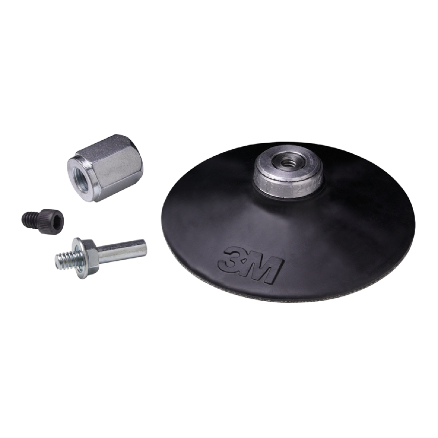 Roloc Disc Pad Assembly - 4In Diameter - 1/4In Shaft