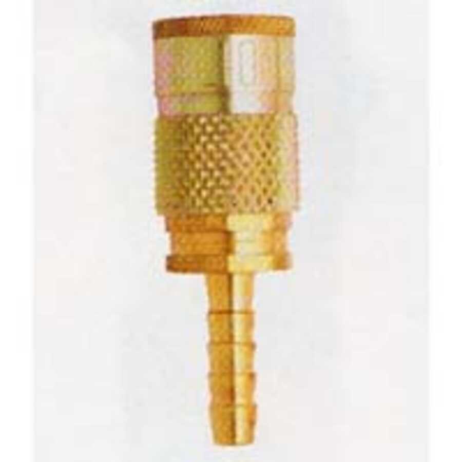 T-Style Coupler - 1/4 In Hose Barb -