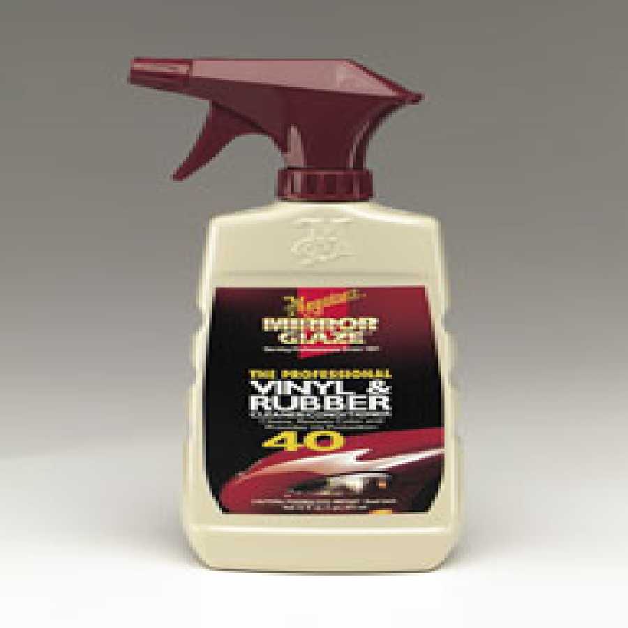 Meguiar's Vinyl & Rubber Cleaner Conditioner 16 oz UV Protection