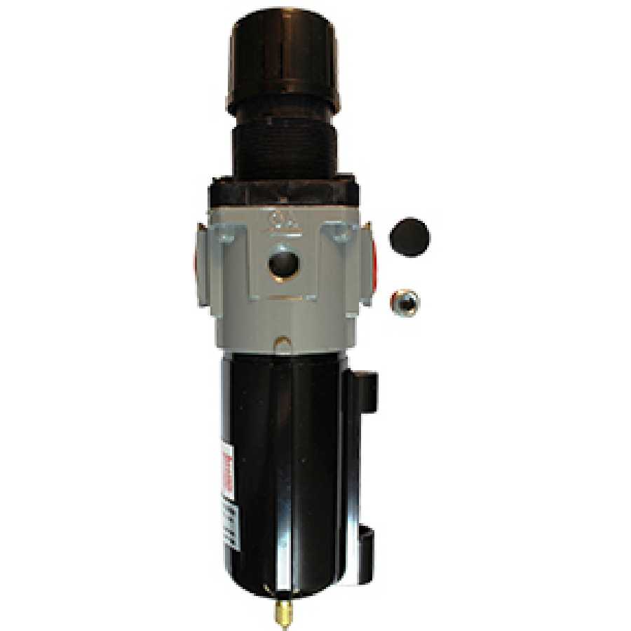 Piggyback Air Pressure Regulator Filter / Regulator 1/4 In NPT M