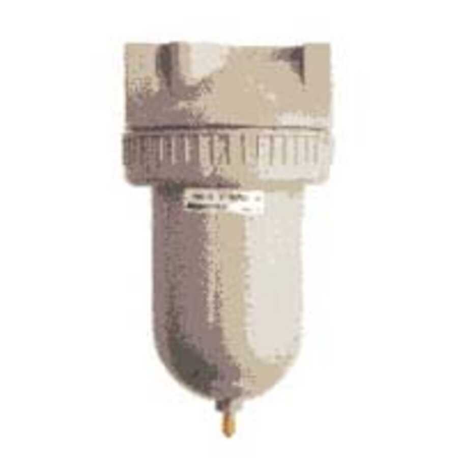 Micro Filter Metal Bowl 1 In NPT 29 Oz 300 SCFM Max