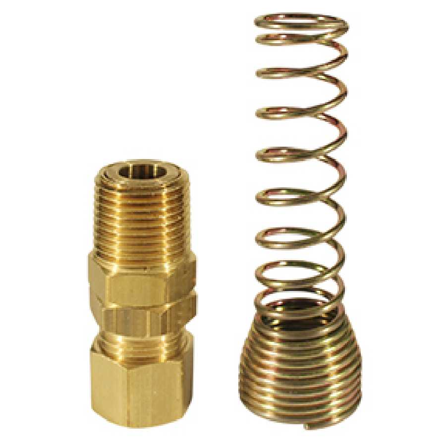Male Swivel Hose End - 3/8 In ID - 3/8 In NPT