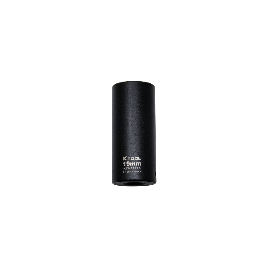 Deep Impact Socket - 3/8 In Dr 6 Pt - 19mm