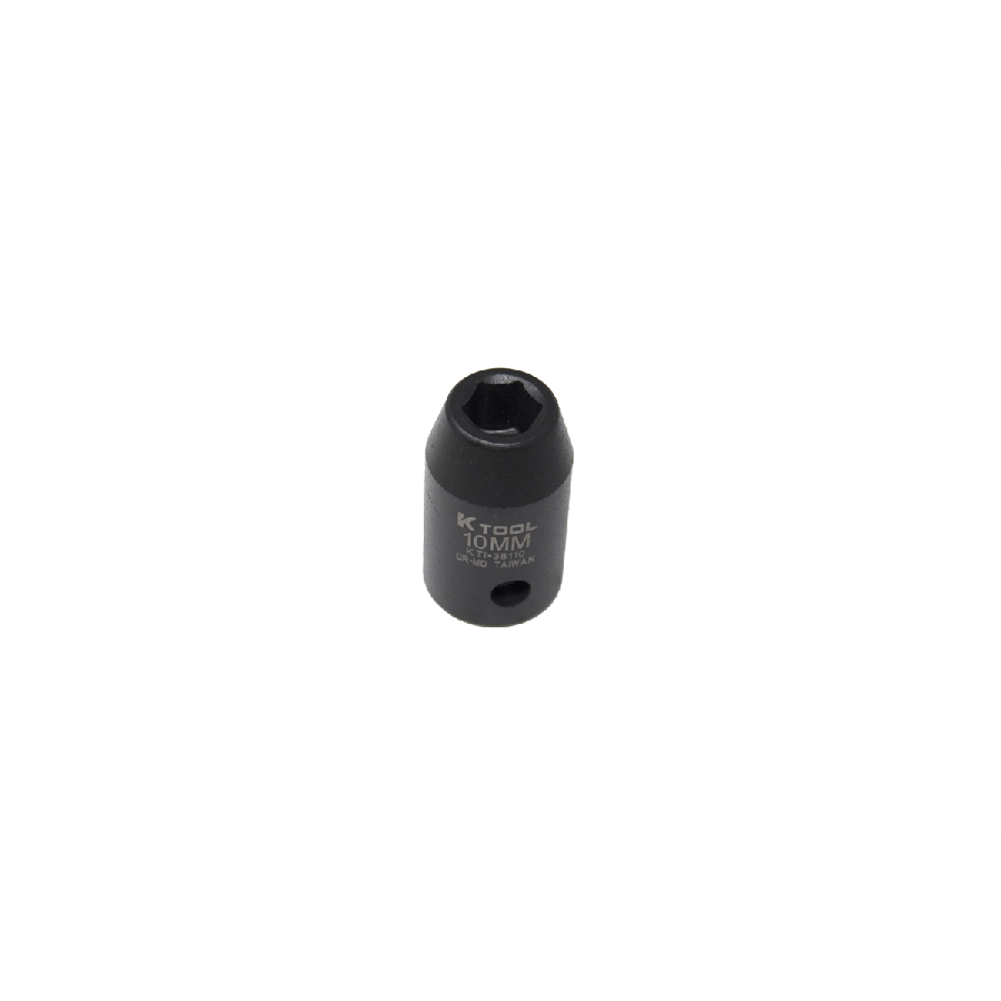 Standard Impact Socket - 1/2 In Dr 6 Pt - 10mm