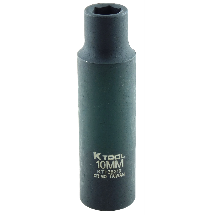 Deep Impact Socket - 1/2 In Dr 6 Pt - 10mm