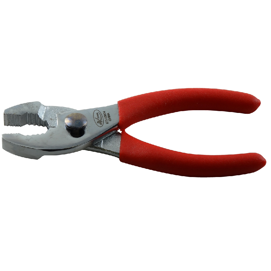Slip Joint Plier w/ Red Handles - 4 In