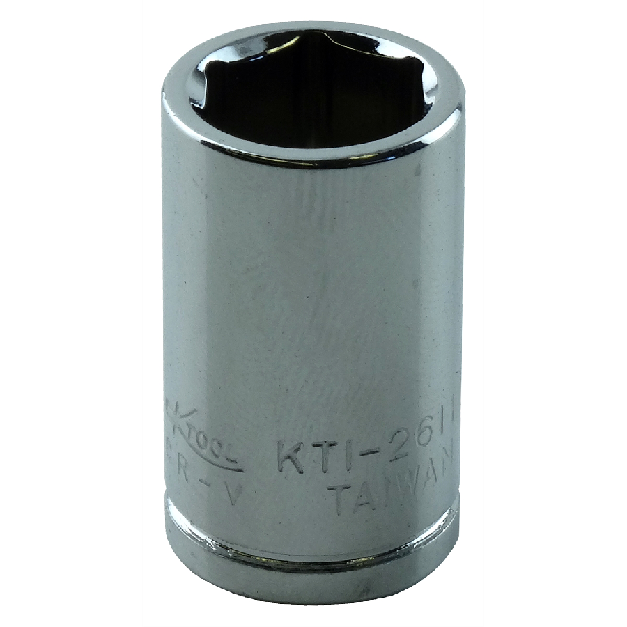 Standard Short Socket - 1/4 In Dr 6 Pt - 12mm