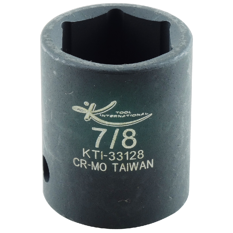 Standard Impact Socket - 1/2 In Dr 6 Pt - 7/8 In