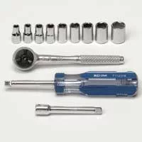 Socket Set - 1/4In Dr 6 Pt - 12 Pc