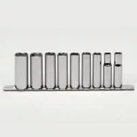 Socket Set - 3/8In Dr 6 Pt Metric Deep - 9 Pc
