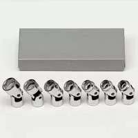 Socket Set - 3/8In Dr 6 Pt Metric Flex - 7 Pc
