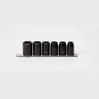 Impact Socket Set - 1/2In Dr 6 Pt Metric - 6 Pc
